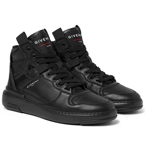 givenchy strap sneaker|Givenchy wing high top sneakers.